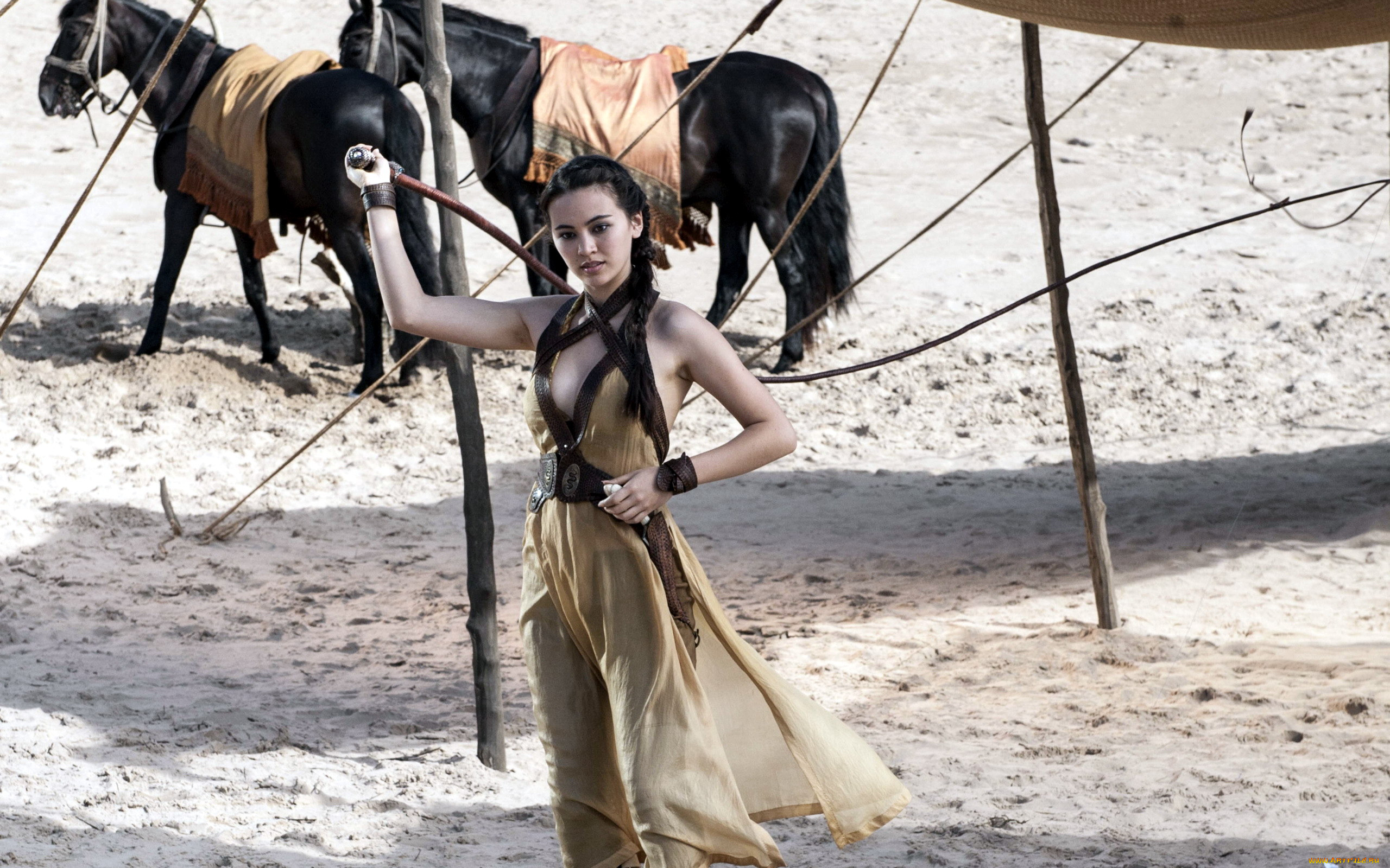  , game of thrones , , nymeria, sand, jessica, henwick